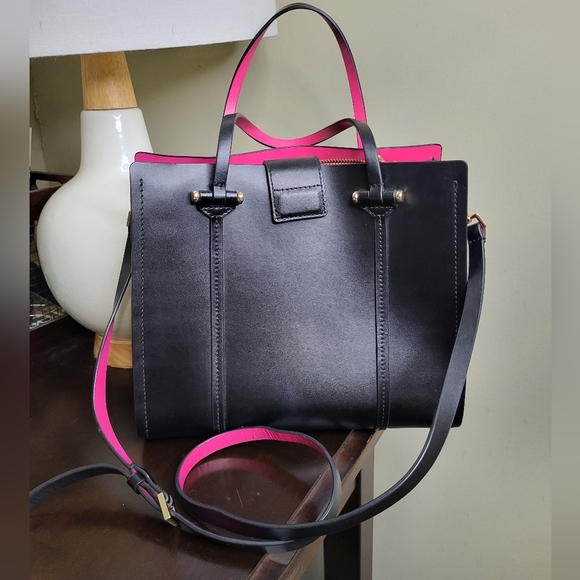 kate spade Handbags - Kate Spade Hot Pink Shoulder Bag, Like New